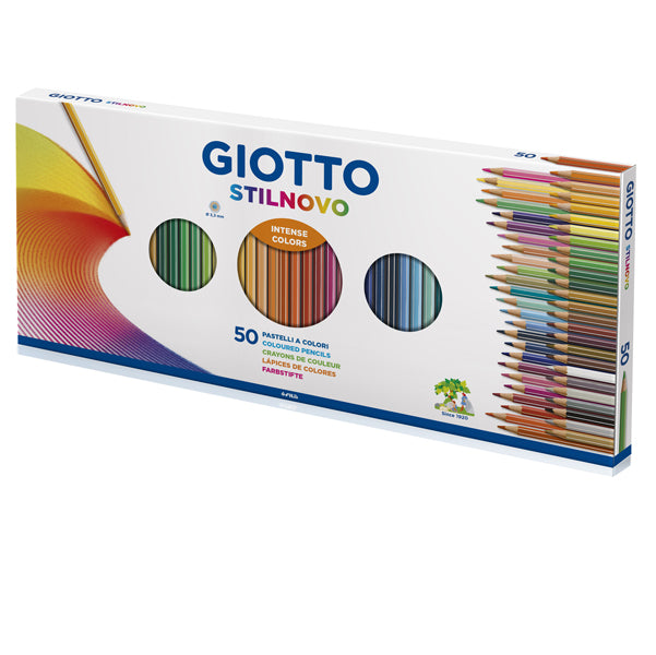 GIOTTO - 257300 - Pastelli Stilnovo - diametro mina 3,3 mm - Giotto - astuccio 50 pezzi