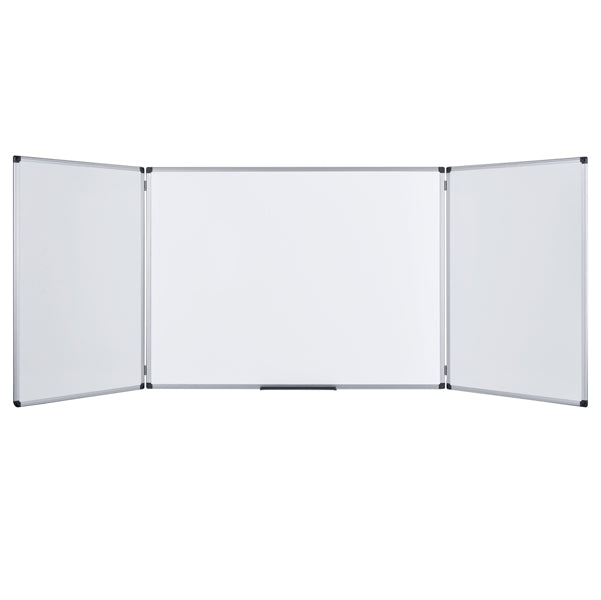BI-OFFICE - TR02030207170 - Lavagna magnetica Maya Trio - 90 x 240 cm (aperta) - bianco - Bi-Office