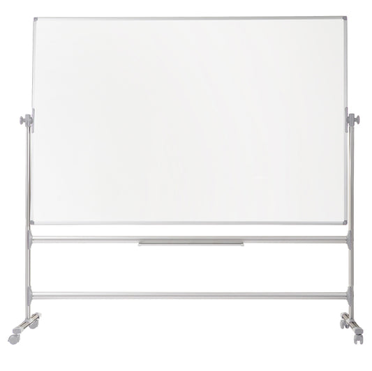 BI-OFFICE - RQR0224GR - Lavagna magnetica girevole Earth - 90 x 120 cm - bianco - Bi-Office