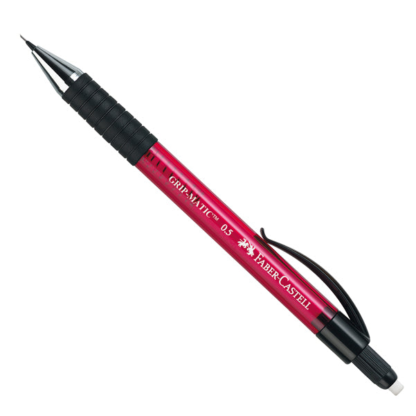 FABER-CASTELL - 137521 - Portamine Grip Matic - 0,5mm - fusto rosso - Faber Castell