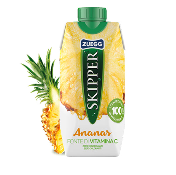 Zuegg - ZUFAN - Succo Skipper - gusto ananas - Zuegg - brick 330 ml