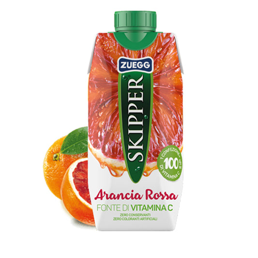 Zuegg - ZUFRO - Succo Skipper - gusto arancia rossa - Zuegg - brick 330 ml