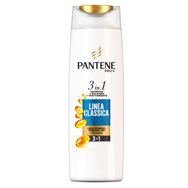 PANTENE - PG131 - Shampoo 3 in1 - linea classica - 225 ml - Pantene