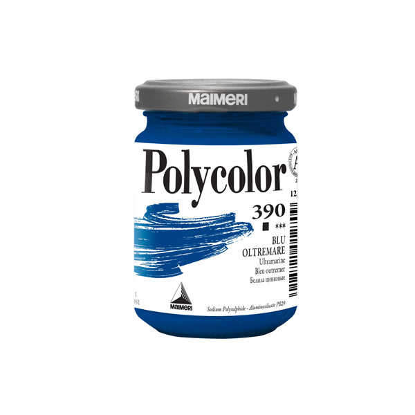 MAIMERI - M1220390 - Colore vinilico Polycolor - 140 ml - blu oltremare - Maimeri