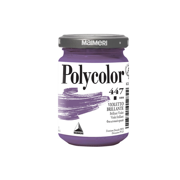 MAIMERI - M1220447 - Colore vinilico Polycolor - 140 ml - violetto brillante - Maimeri