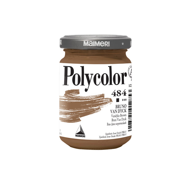 MAIMERI - M1220484 - Colore vinilico Polycolor - 140 ml - Bruno Van Dyck - Maimeri