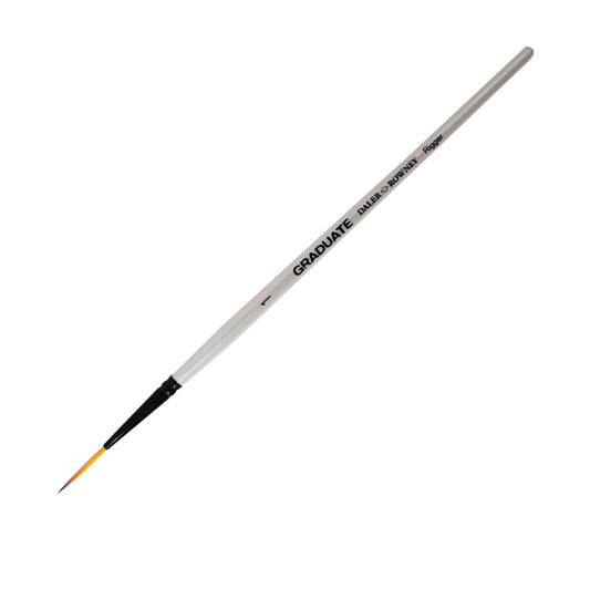 DALER ROWNEY - D212130001 - Pennello sintetico Graduate - punta lunga - manico corto - n. 1 - Daler Rowney