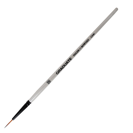 DALER ROWNEY - D212151090 - Pennello sintetico Graduate - extra fine - manico corto - n. 10-0  - Daler Rowney
