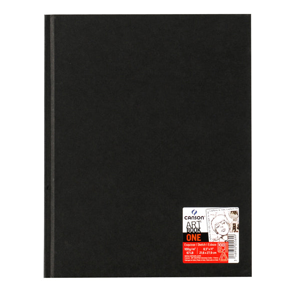 CANSON - 200005569 - Libro rilegato Art Book One - 21,6x27,9 cm - 100 gr - 100 fogli - Canson