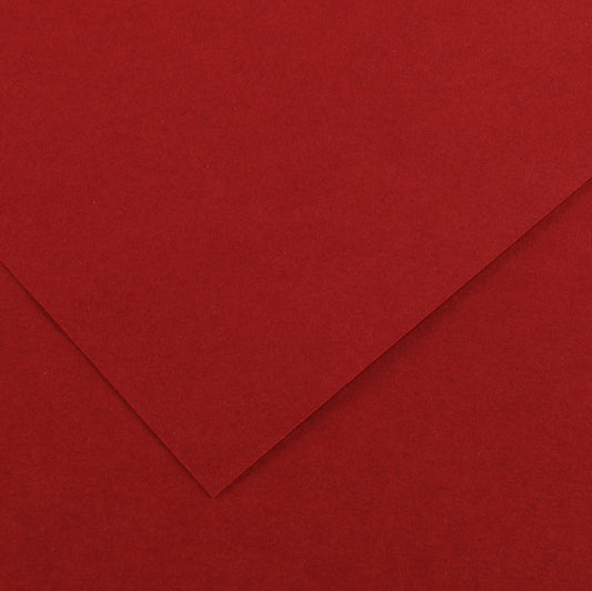 CANSON - 200041202 - Foglio Colorline - 70x100 cm - 220 gr - rosso granata - Canson