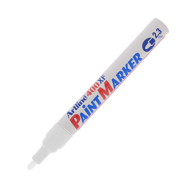 ARTLINE - A400BI - Marcatore perrmanente A 400 - a vernice - punta tonda - 2,3 mm - bianco - Artline