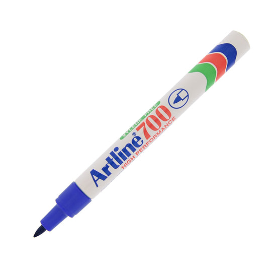 ARTLINE - A700B - Marcatore permanente A 700 - punta tonda - 0,70 mm - blu - Artline