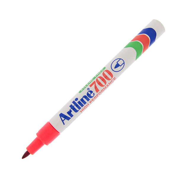 ARTLINE - A700R - Marcatore permanente A 700 - punta tonda - 0,70 mm - rosso - Artline