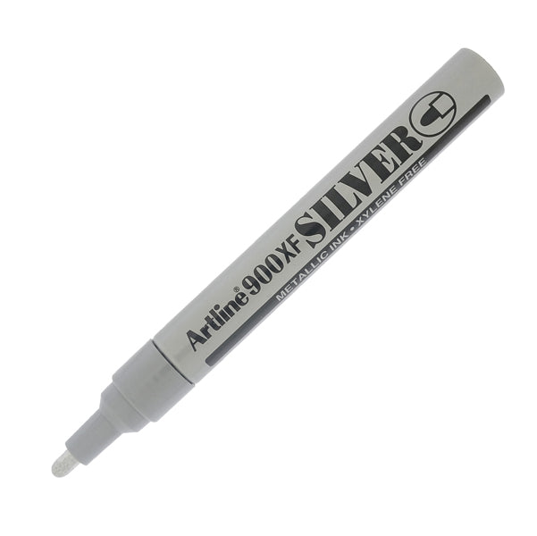 ARTLINE - A900ARG - Marcatore permanente A 900 - a vernice - punta tonda - 2,3 mm - argento - Artline