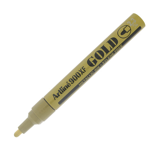 ARTLINE - A900O - Marcatore permanente A 900 - a vernice - punta tonda - 2,3 mm - oro - Artline