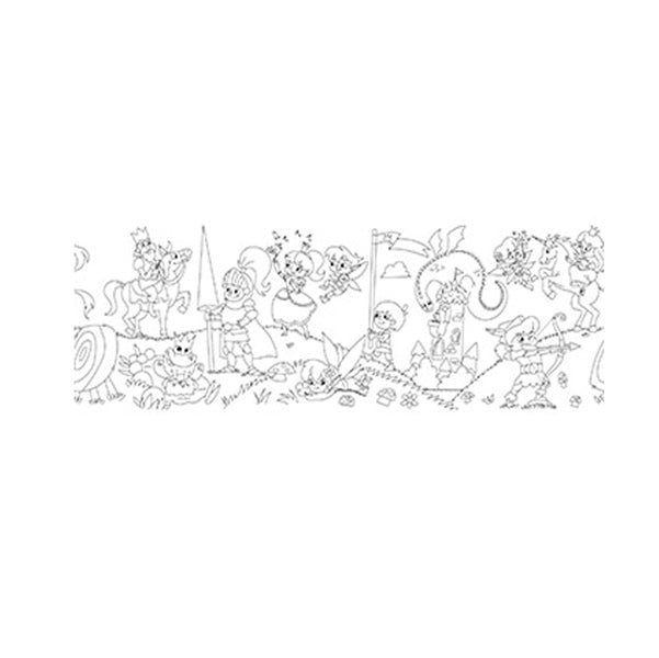 INFO - Q872408 - Rotolo creativo adesivo - tema fiabe - 30x400cm - info