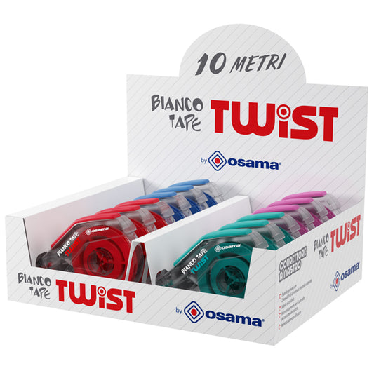 OSAMA - OW 10161 - Correttore a nastro Tape Twist - 5 mm x 10 mt - Osama