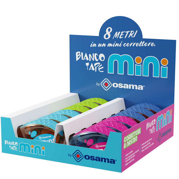OSAMA - OW 10163 - Correttore a nastro Tape Mini - 5 mm x 8 mt - Osama