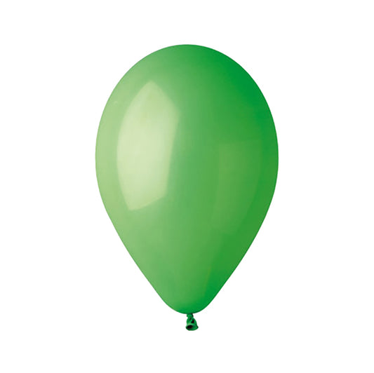 BIG PARTY - 72781 - Palloncino - diametro 30 cm - lattice - verde - Big Party - conf. 16 pezzi