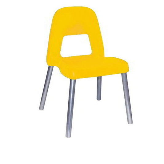CWR - 09386-02 - Sedia per bambini Piuma - H 31 cm - giallo - CWR