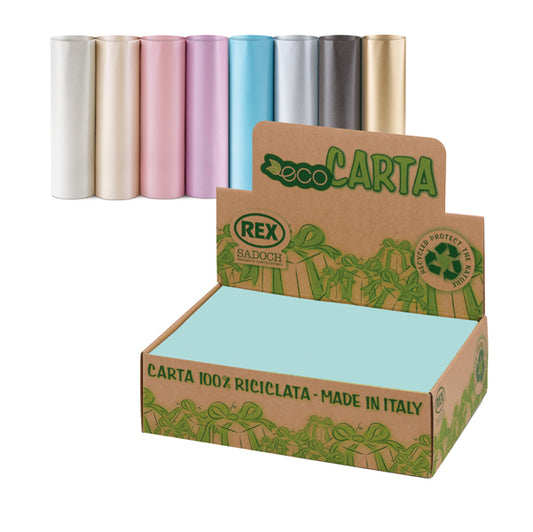 REX SADOCH - PE400ASS - Carta regalo Perlage - 70 x 100 cm - 100 fogli - colori assortiti - Rex Sadoch