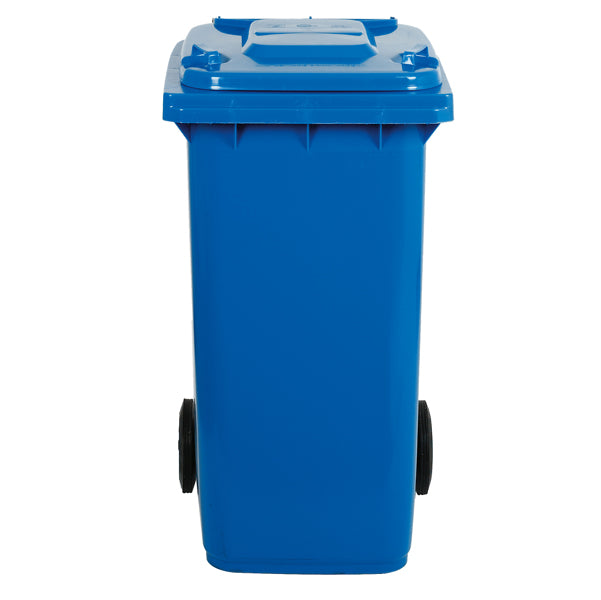MobilPlastic - 1-120-5-BLB - Bidone carrellato - 48x55x93 cm - 120 L - blu - Mobil Plastic