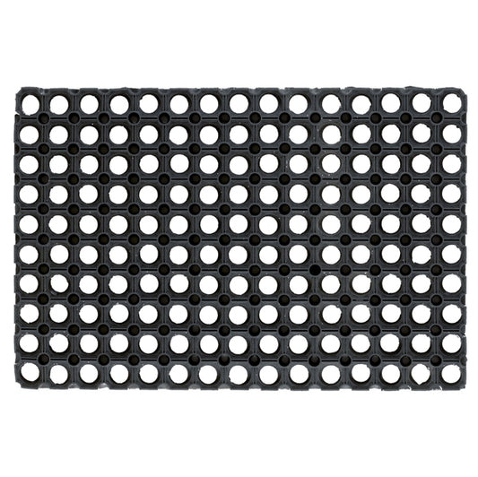 VELCOC - ZGGUMM4899 - Zerbino Gummy - 50 x 100 cm - nero - Velcoc
