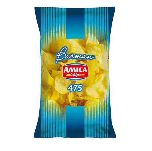Amica Chips - AMBPC4 - Patatina classica - 475 gr - Amica Chips