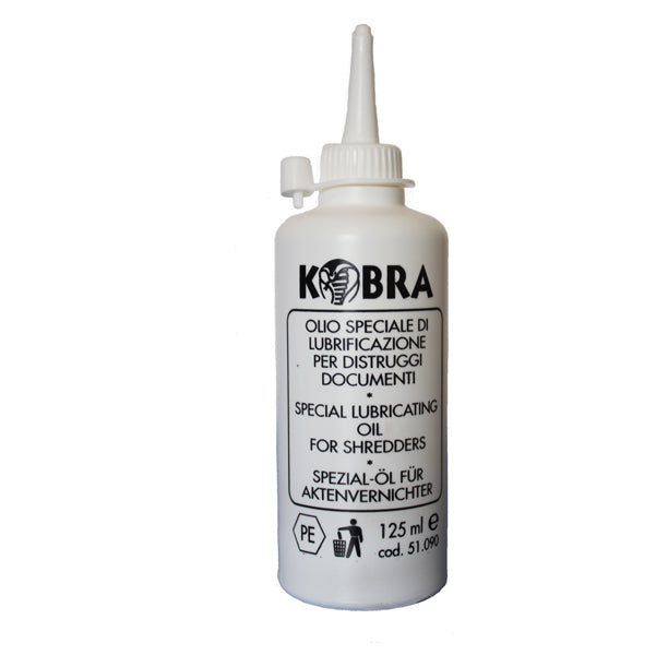 KOBRA - 51.091 - Olio per lubrificazione dei coltelli - Kobra - flacone 125 ml