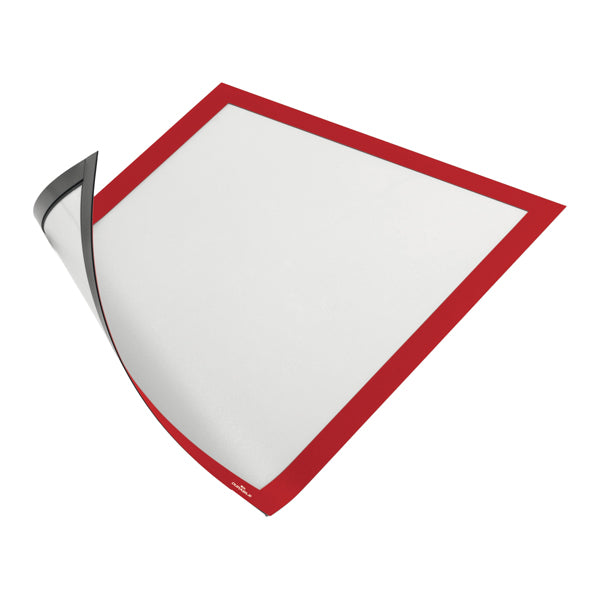 DURABLE - 4869-03 - Cornice Duraframe Magnetic - A4 - 21 x 29,7 cm - rosso - Durable
