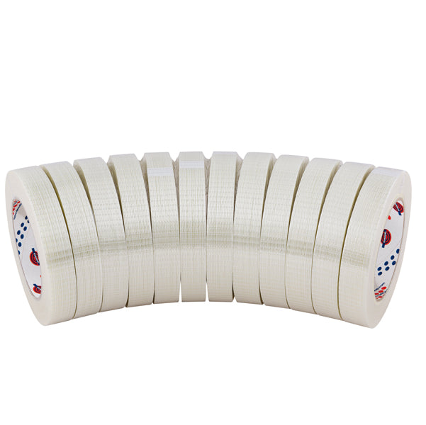 EUROCEL - 018201205 - Nastro adesivo FG BD - rinforzato - 1,9 cm x 50 m - trasparente - Eurocel