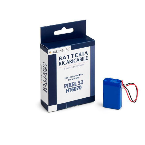 ITERNET - 3349B - Batteria ricaricabile per conta-verifica-banconote Pixel S2 - Iternet