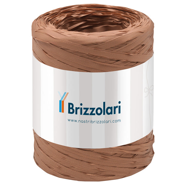 BRIZZOLARI - 01003732 - Nastro Rafia sintetica - avana 32 - 5mmx200mt - Brizzolari