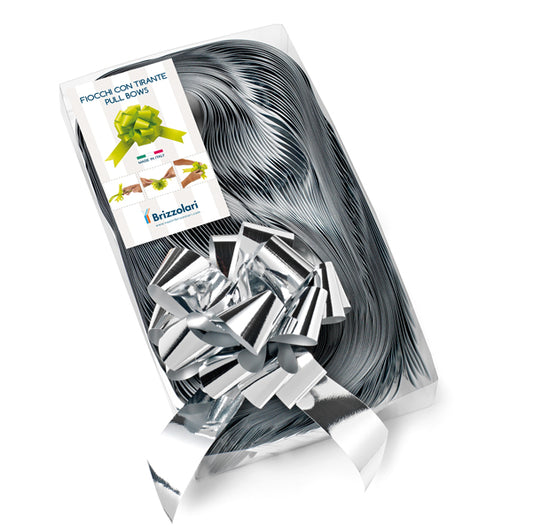 BRIZZOLARI - 00314004 - Nastro strip metal 6870 - argento 04 - 31 mm - diam. 13 cm - Brizzolari - conf. 30 pezzi