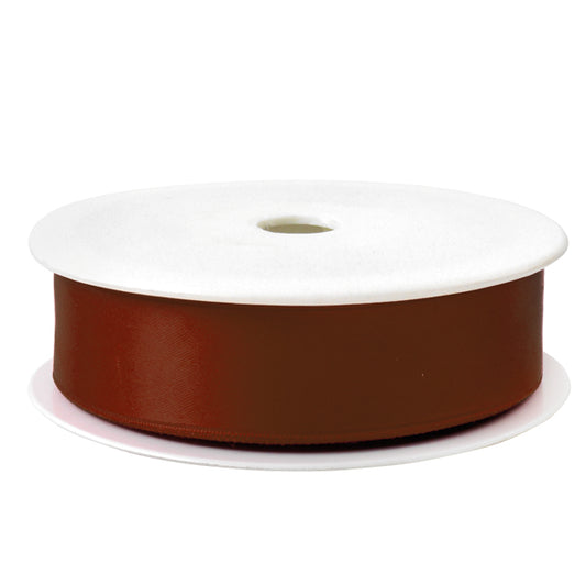 BRIZZOLARI - 01232857 - Nastro doppio raso - 25mmx25mt - marrone 57 - Brizzolari