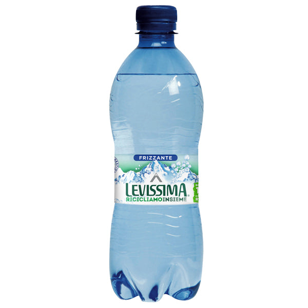 Levissima - 12456720 - Acqua frizzante - PET 100 riciclabile - bottiglia da 500 ml - Levissima