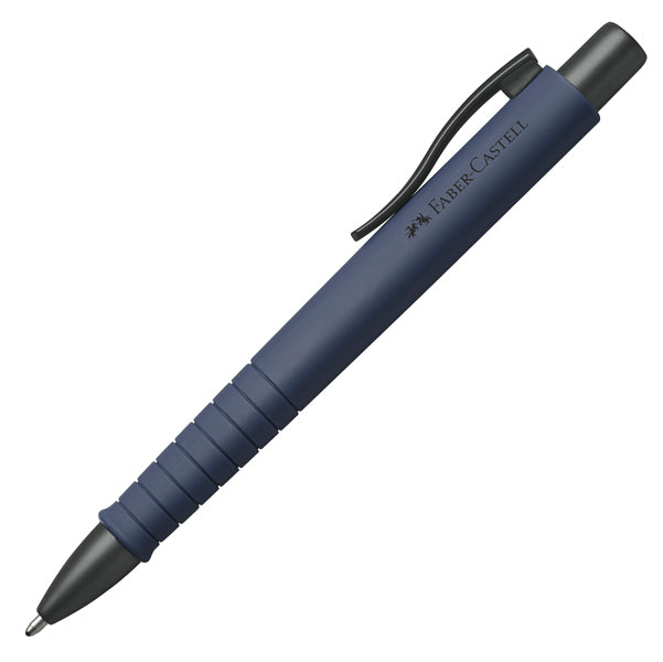 FABER-CASTELL - 241189 - Penna a sfera a scatto Poly Ball - Punta 0,7mm - fusto blu navy - Faber-Castell