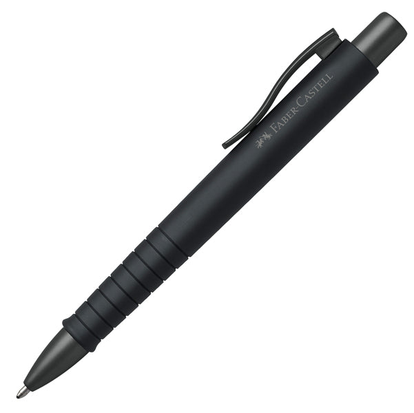 FABER-CASTELL - 241190 - Penna a sfera a scatto Poly Ball - Punta 0,7mm - fusto all black - Faber-Castell