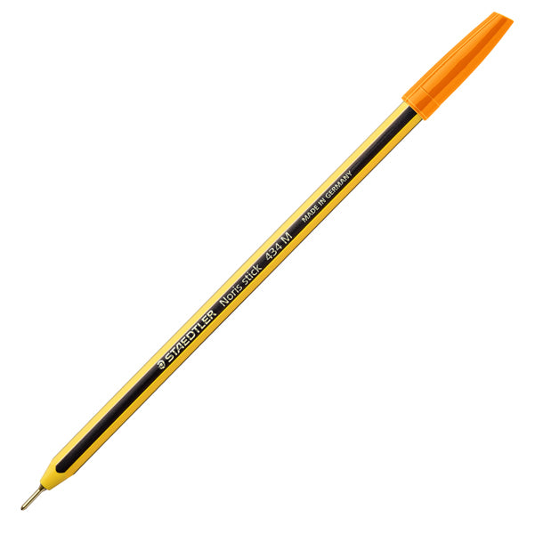 STAEDTLER - 434 04 - Penna a sfera Noris Stick - punta 1,0 mm - arancione - Staedtler - conf. 10 pezzi