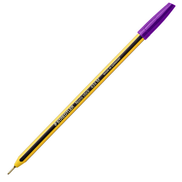 STAEDTLER - 434 06 - Penna a sfera Noris Stick - punta 1,0 mm - violetto - Staedtler - conf. 10 pezzi