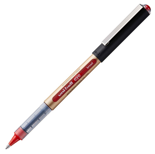 UNI MITSUBISHI - M UB150 10 R - Roller Uni Ball Eye UB150  - punta 1,00 mm - rosso - Uni Mitsubishi