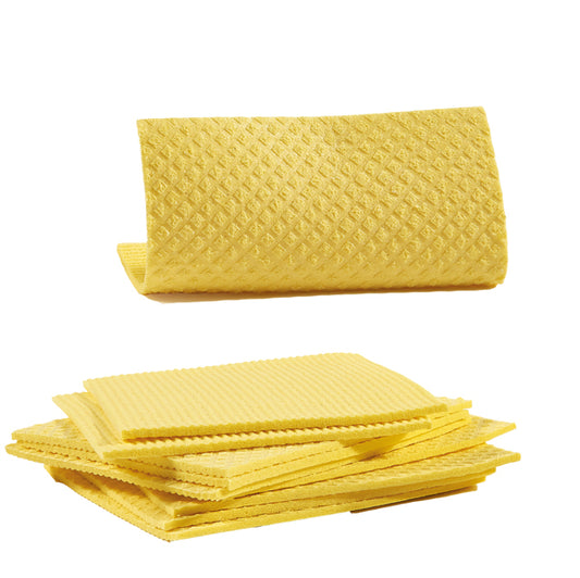 PERFETTO - 0231 - Pannospugna Aquos - 18 x 20 cm - giallo - Perfetto - pack 10 pezzi