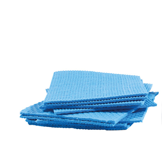 PERFETTO - 0231A - Pannospugna Aquos - 18 x 20 cm - azzurro - Perfetto - pack 10 pezzi