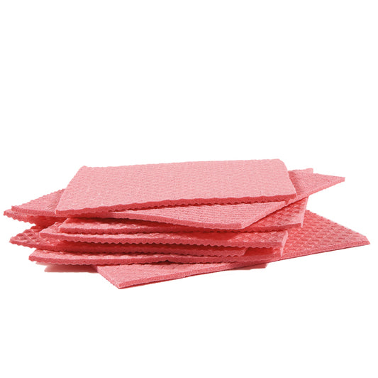 PERFETTO - 0231C - Pannospugna Aquos - 18 x 20 cm - rosso - Perfetto - pack 10 pezzi