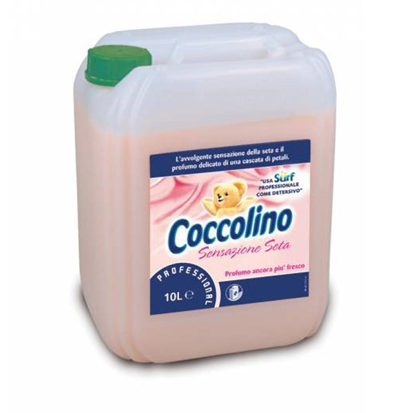 COCCOLINO - 7508509 - Ammorbidente lavatrice - sensazione seta - 10 L - Coccolino