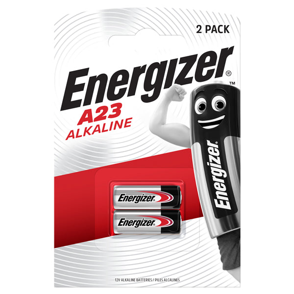 Energizer - E300803400 - Pile A23-E23A Alkaline - 12V - Energizer Specialistiche - blister 2 pezzi
