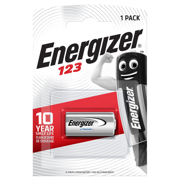 Energizer - E301029700 - Pila 123 Photo Lithium - 3V - Energizer Specialistiche - conf. 1 pezzo