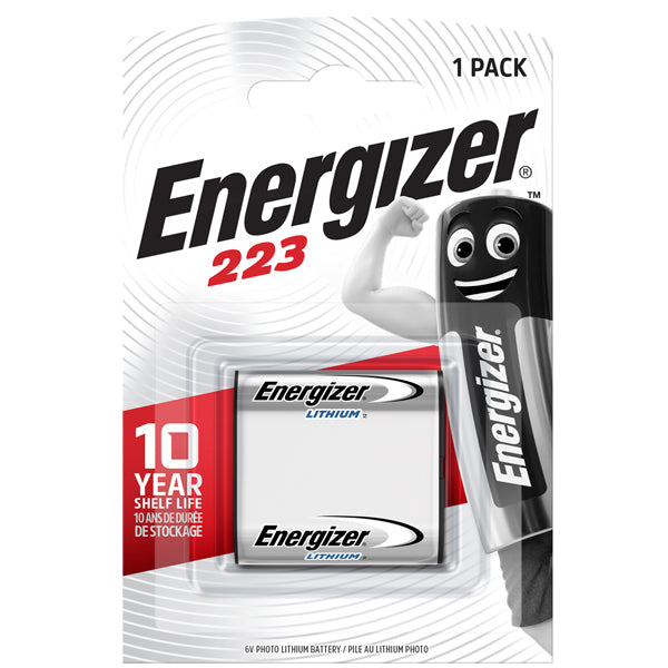 Energizer - E301029600 - Pila 223 Photo Lithium - 3V - Energizer Specialistiche - conf. 1 pezzo