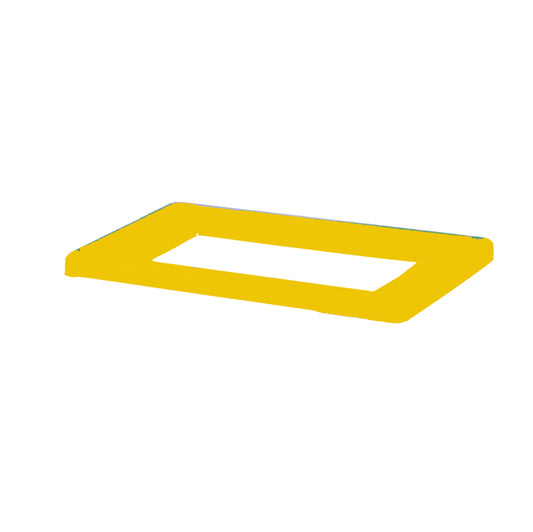 MEDIALINTERNATIONAL - 790416 - Coperchio per contenitore Bob Color - 20x2 cm - giallo - Medial International