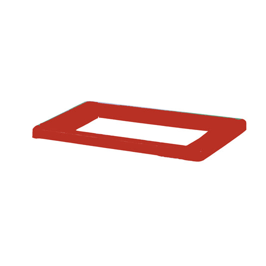 MEDIALINTERNATIONAL - 790417 - Coperchio per contenitore Bob Color - 20x2 cm - rosso - Medial International